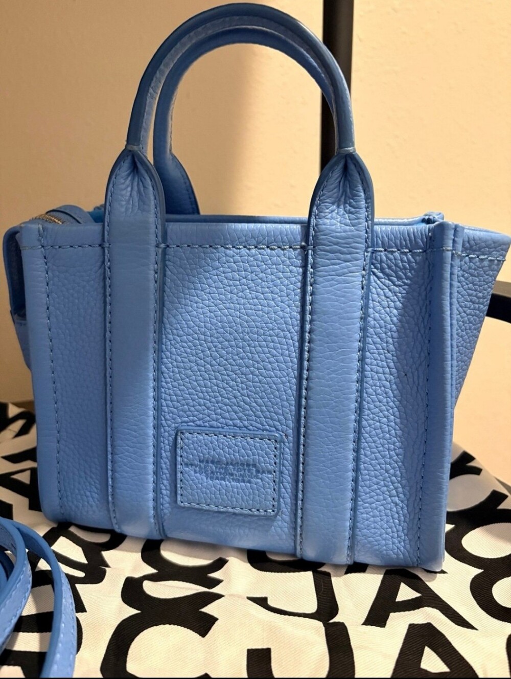 Marc Jacobs Mini Tote Bag in Spring Blue - Picture 3 of 9